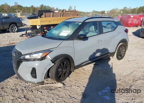 2023 Nissan Kicks Sr Xtronic Cvt z USA, uszkodzony, nr VIN 3N1CP5DV7PL548573